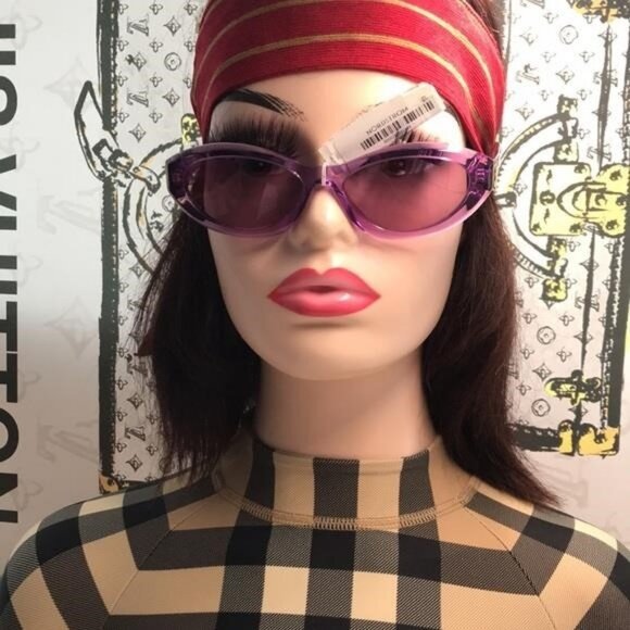 New Authentic Prada Purple Sunglasses for Women PR26Z - Picture 7 of 12